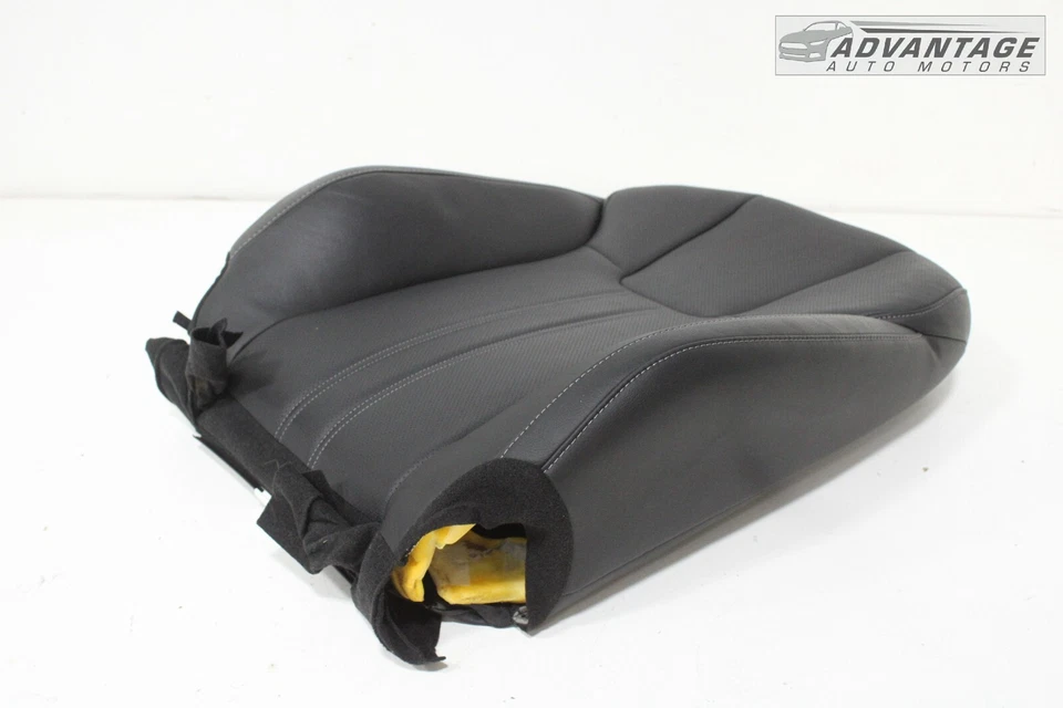 Honda Insight 2019-2022 asiento del pasajero delantero respaldo superior cojín negro OEM Foto 2 de 4