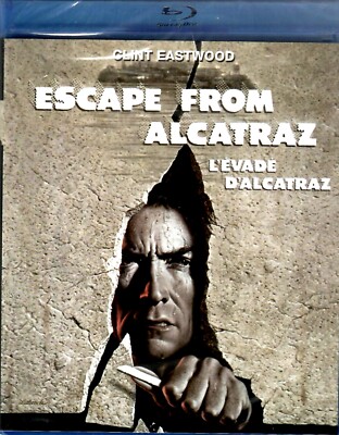 Escape From Alcatraz  - Clint Eastwood, Patrick McGoohan,  New BluRay  -