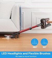 Cordless Stick Vacuum Cleaner with Powerful Suction 45Min Runtime, 1.5L Dust 6