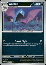 Golbat Chaos Rising 50/86 Reverse Holo English Pokémon Near Mint