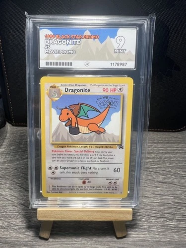 Dragonite black star MOVIE PROMO 5 ACE 9