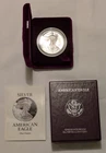 1993 P Proof American Silver Eagle w/OGP & COA 1oz .999 fine $1 Bullion Coin
