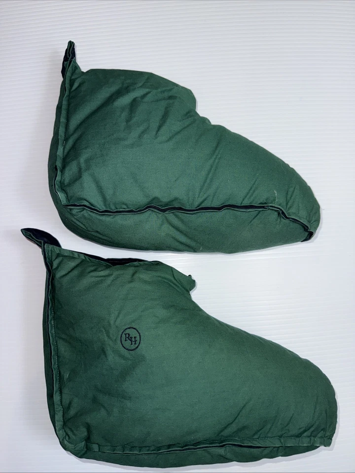 Restauración Hardware Plumas de Pato Pie Edredón Zapatillas Botines Verde S/M Foto 3 de 4