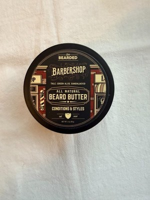 Live Bearded Barbershop Beard butter never opened