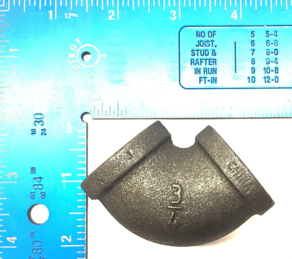 Southland 3/4" 90-Degree Black Steel Elbow 520-004HN [Lot of 5] NOS - Image 4 of 4