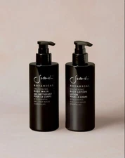 Sodashi Body Care Set – Natural Body Wash & Body Lotion – Luxury Organic Vegan