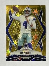GOLD WINTER PRIZM /10 2025 Panini Phoenix DAK PRESCOTT #29 Dallas Cowboys NFL