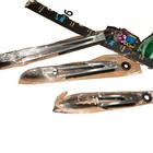 Stainless Steel Kitchen Tongs Non-Slip Grip Silver/Black 3 Pack Set. BRAND NEW — photo 1