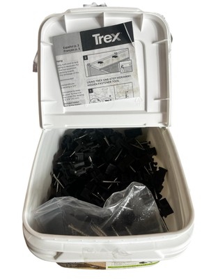 Trex Hidden Deck Fasteners - 220 Count Partial Box Hideaway fasteners *No Bit*