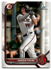 2022 Bowman Draft #BD-138 Andrew Pintar Arizona Diamondbacks