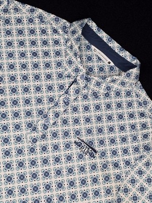 7 Diamonds Performance Golf Polo Mens Sz L  THE MADISON CLUB  Logo