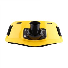 Portable Sea Boating Fighting Belt Fishing Rod Holder Fishing Accessory yellow