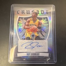Panini 2023-24 Phoenix Crusade Signatures Roy Hibbert CS-HIB Indiana Pacers Auto