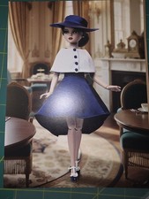 Tonner Ellowyne Neema Blue Hour In The Drawing Room Dress And Hat. New. Sold Out
