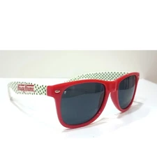 Krispy Kreme Doughnuts Sunglasses Collectible Promotional Red Green Polka Dot 