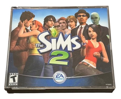 The Sims 2 Windows PC CD ROM Set 4 Disc Original EA Computer Game 2004