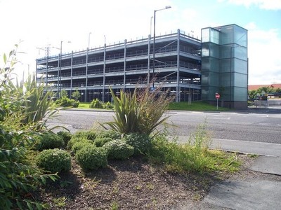 Photo A2 Multi Storey Car Park West Allotment Which ever way you look at c2012