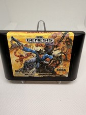 Sunset Riders Sega Genesis Game Cartridge Tested Working Authentic Konami
