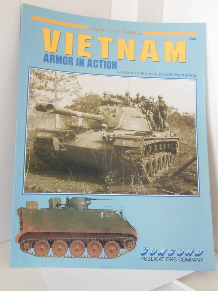 Vietnam armor in action US ARMY Chars et blindés livre militaria - Photo 1/1