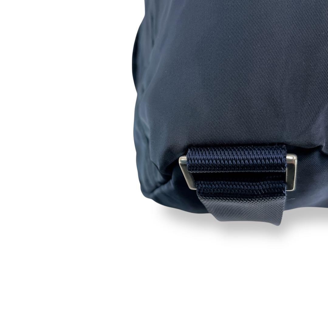 Prada Drawstring Backpack Mini Rucksack Triangle … - image 9