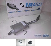 Imasaf ESD Auspuff Endtopf für Renault Espace III 2.2 12V Td, EndschalldäMpfer