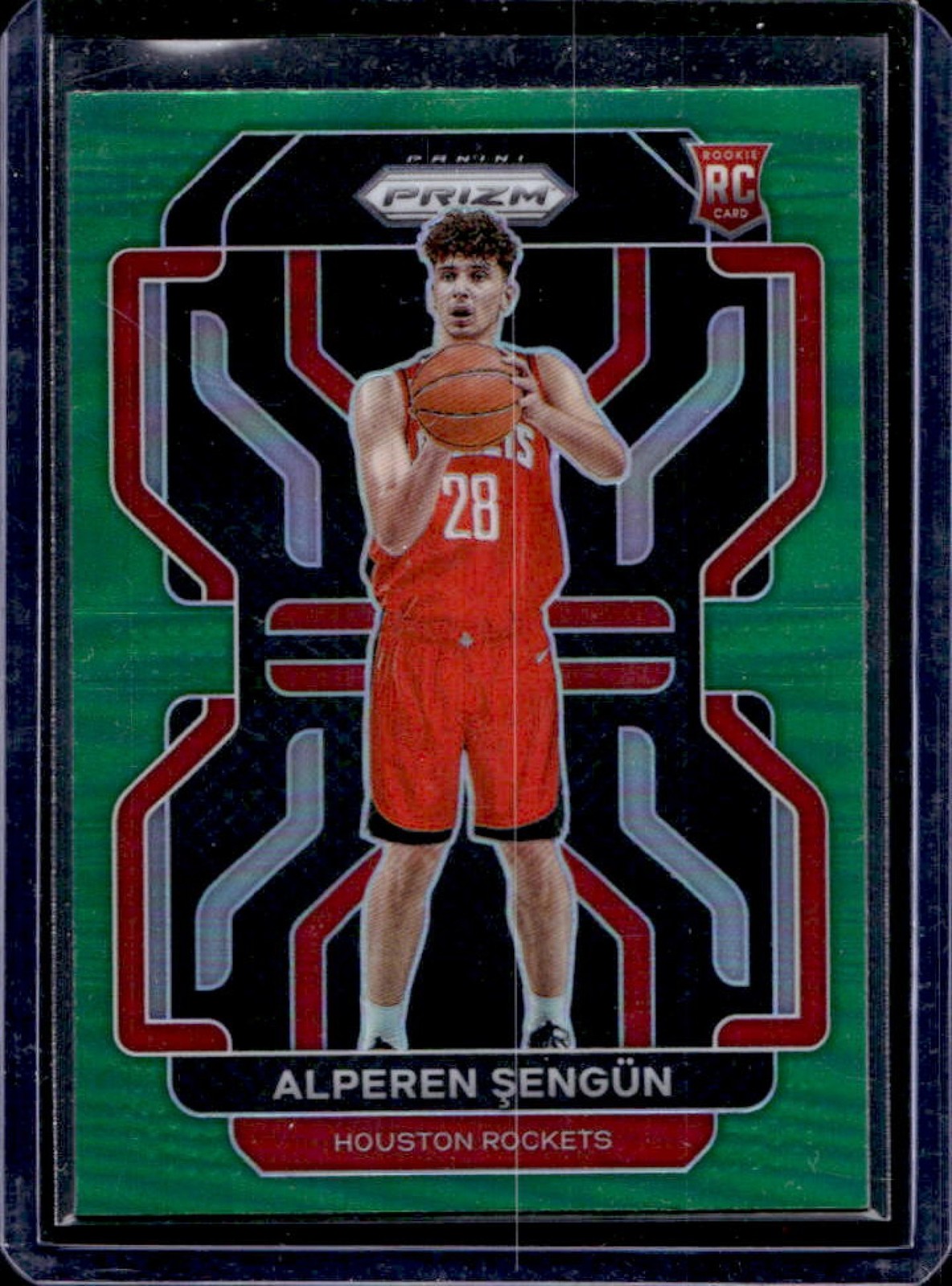 2021-22 Prizm Alperen Sengun RC Green Rookie #318 Rockets