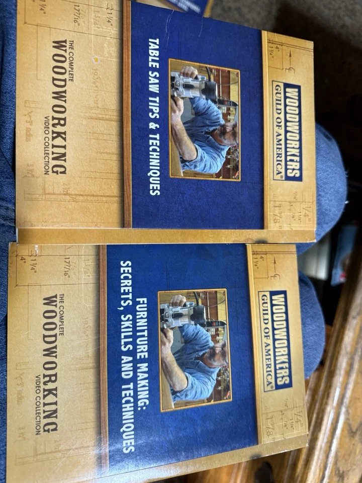Woodworkers Guild of America 34 Dvd Lot Various Projects Woodworking - Image 3 of 4