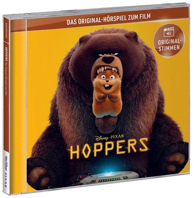 Hoppers (Hörspiel zum Disney Pixar Film) | Hoppers | Audio-CD | 1 CD | Deutsch