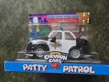 The Chevron Cars 1997 - Patty Patrol Police - Vintage Collectible Toy Car NEW