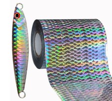 4Cm*50M Colorful Hot Stamping Foil for Fishing Lure Jigs Baits Spoon Paper