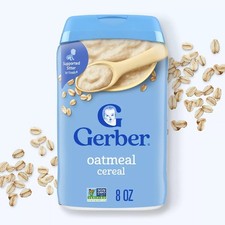 Gerber Baby Food Stage Oatmeal Baby Cereal - 8oz 3 Pack 