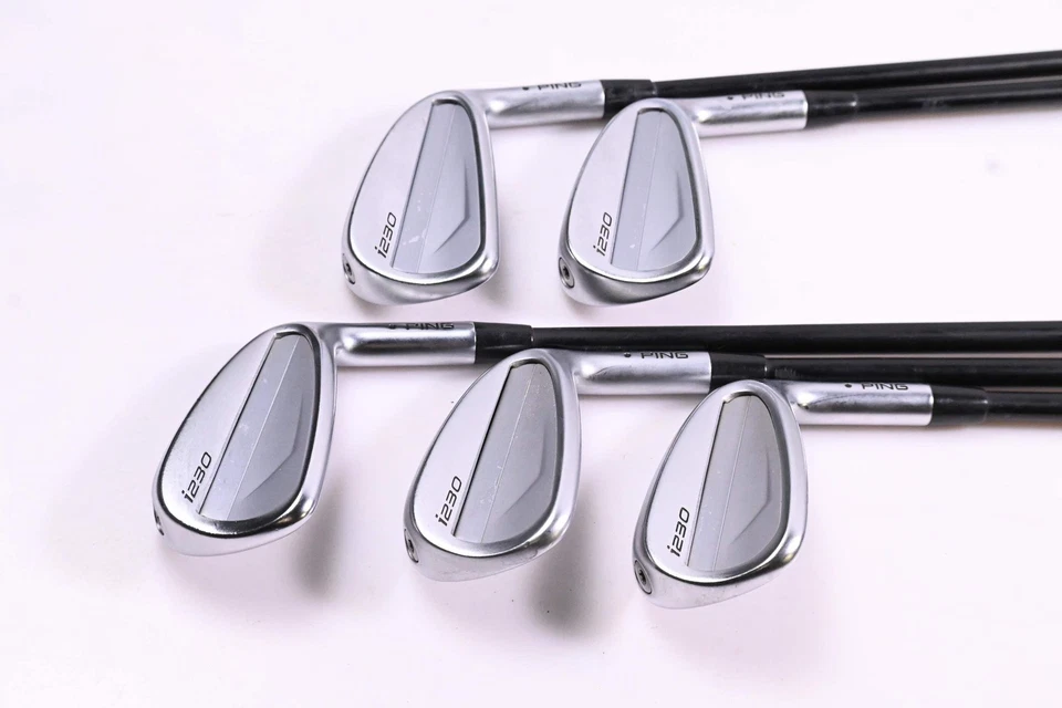 Ping i230 Irons / 6-PW / Black Dot / Senior Flex Ping Alta CB Black Shafts - Image 2 of 4