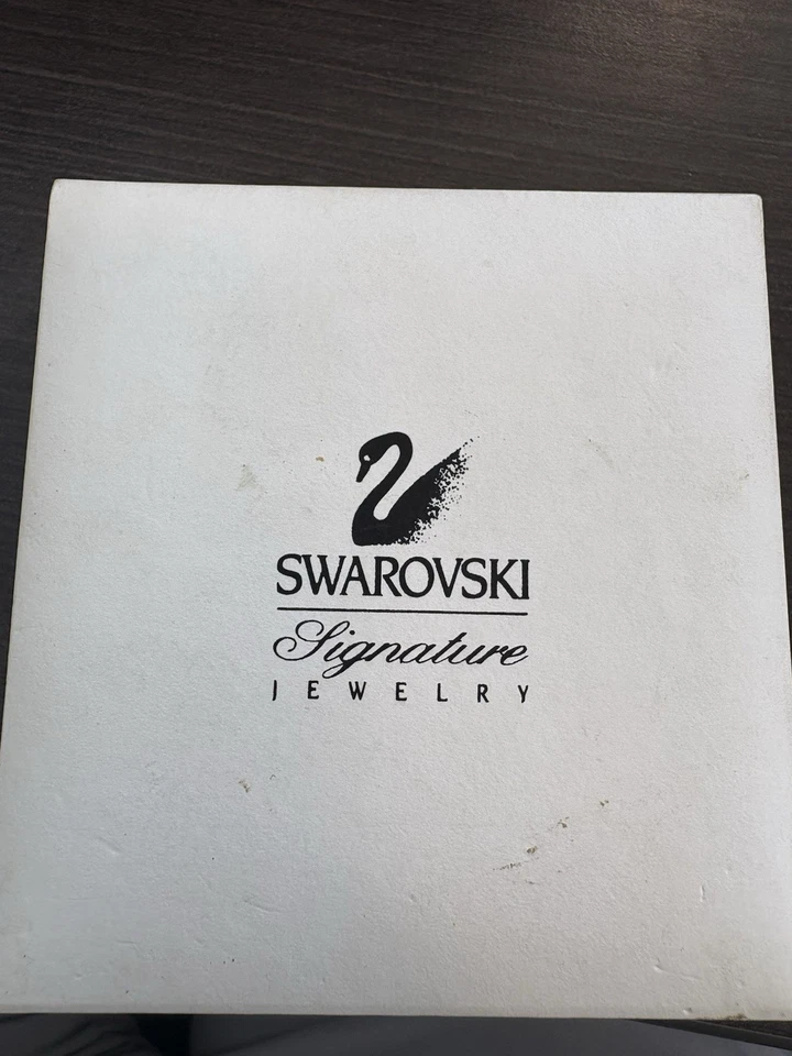 Broche árbol de Navidad Swarovski pavé retirado 1998 firma Foto 2 de 3