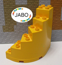 ( A 18 ) LEGO Duplo Wendeltreppe Treppe gelb für Haus Bauernhof