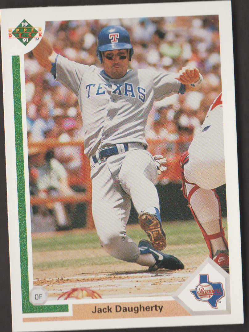 1991 UPPER DECK JACK DAUGHERTY #284