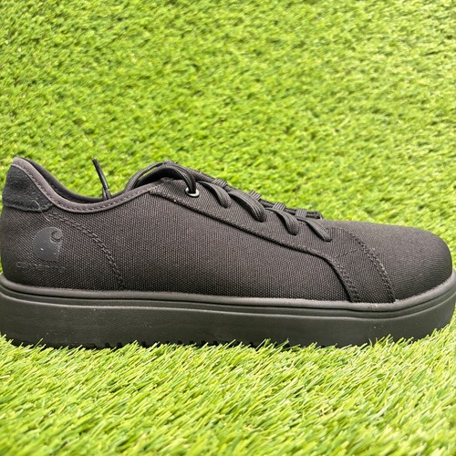 Carhartt Detroit Nano Mens Size 8.5 Black Composite Toe SD Safety Work Shoes