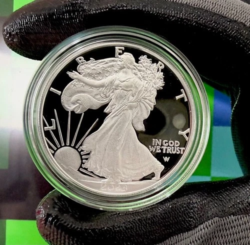 Silver PROOF Eagle, 1 oz 2023 - In Stock Shipping Now - BOX & COA US MINT