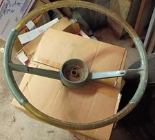 1962 Pontiac Deluxe Steering Wheel Blue And Clear Translucent Design