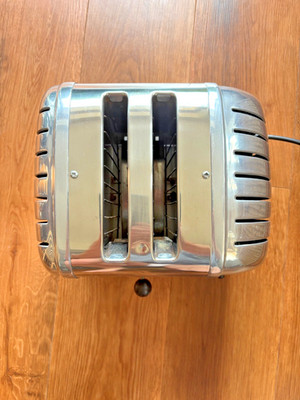 Klassischer DUALIT 2-Scheiben-Toaster Edelstahl poliert/chrom