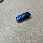 Hot Wheels Redline Blue Custom Corvette with White Interior