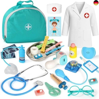 Lehoo Castle Arztkoffer Kinder, Doktorkoffer Kinder, Arztkoffer mit