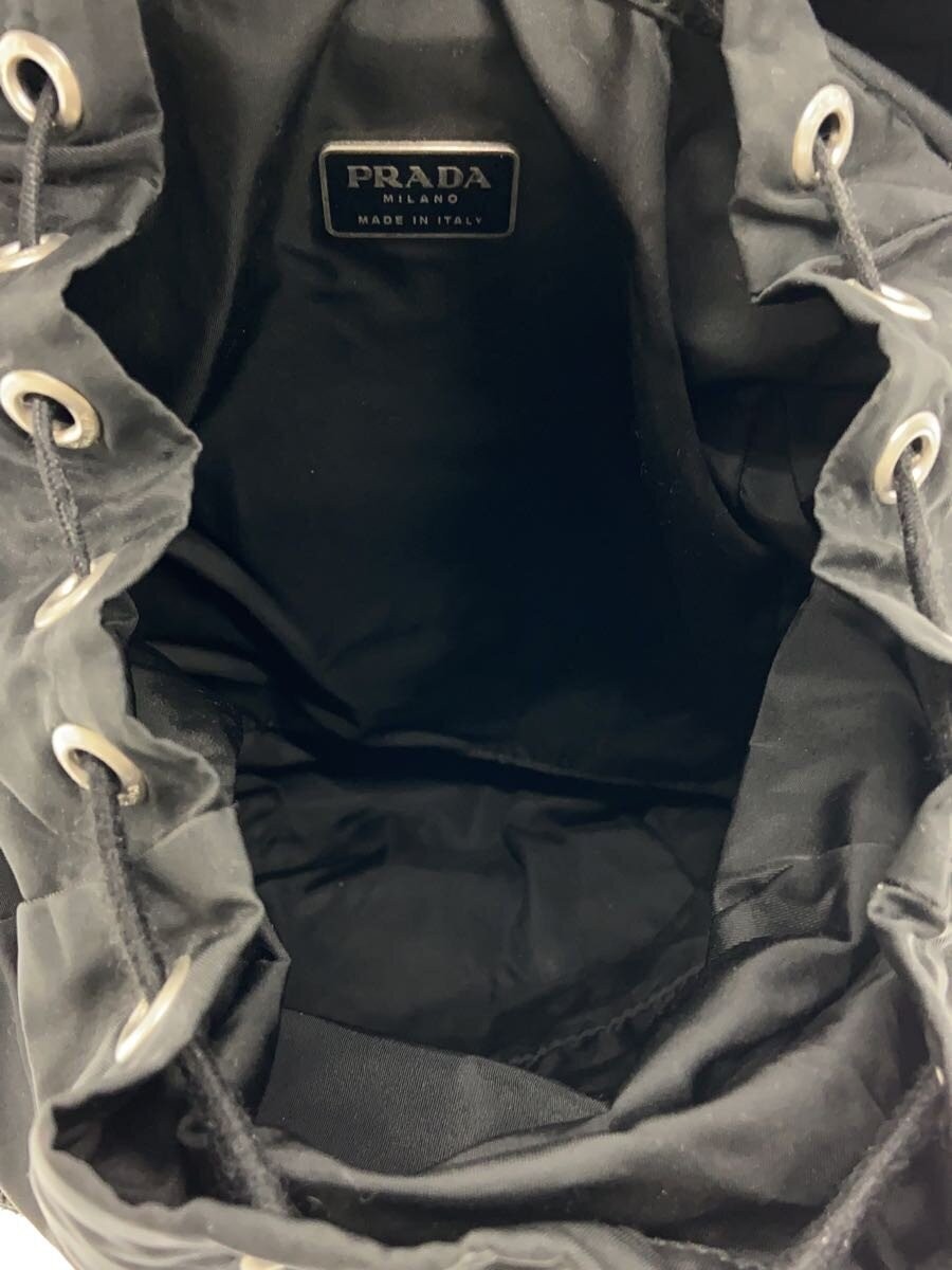PRADA Backpack Nylon BLK Solid - image 6