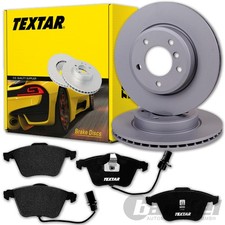 TEXTAR BREMSSCHEIBEN 320mm + BELÄGE VORNE für AUDI A6 C5 4B Limo Avant Allroad