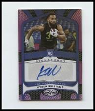 2022 Certified RC Signatures Mirror Purple #34 Kyren Williams AUTO 10/10 Rookie