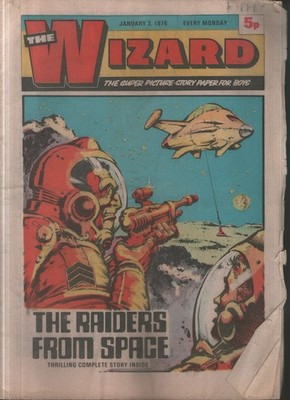 THE WIZARD comic  - January 3, 1976