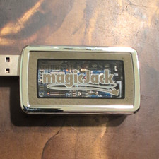 magicJack A921 USB VoIp 2007 Home Phone Adapter, Ethernet RJ-45 , Silver New