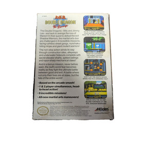 Double Dragon II: The Revenge - Nintendo NES - CIB - Scatola Gioco Istruzioni