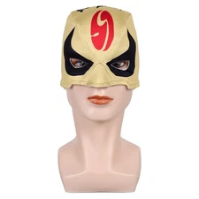 Iron Fist Yellow Mask Halloween Carnival Cosplay Costume Accessories