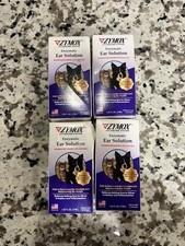 4 Enzymatic Ear Solution Wash Cleaner Cats Dogs Anti-Itch