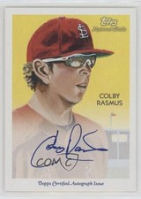 2010 Topps National Chicle Bazooka Back 62/99 Colby Rasmus #NCA-CR Auto x5u